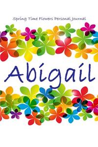 Spring Time Flowers Personal Journal - Abigail