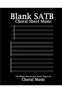 Blank Satb Choral Sheet Music