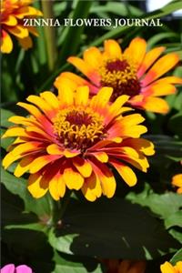 Zinnia Flowers Journal