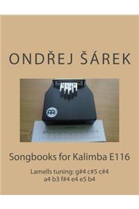 Songbooks for Kalimba E116