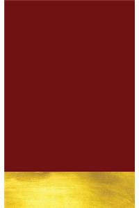 Blood Gold Dipped Notebook