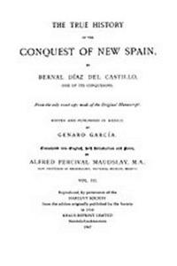 True History of the Conquest of New Spain, Volume 3