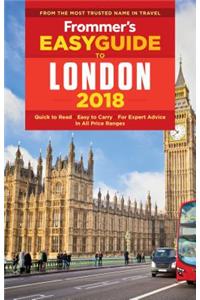 Frommer's Easyguide to London 2018