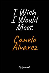 I Wish I Would Meet Canelo Alvarez
