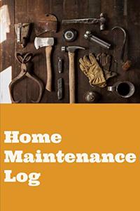 Home Maintenance Log