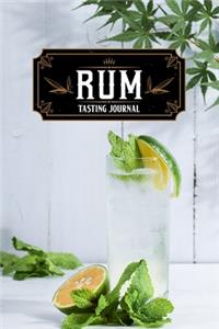 Rum Alcohol Distillery Tasting Sampling Costing Journal Notebook Diary Log Book - Classic Cocktail