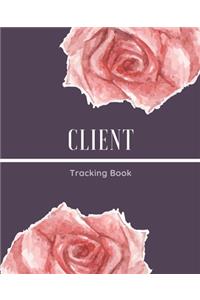 Client Tracking Book / A -Z Customer Profile Organizer With Alphabetized Tabs