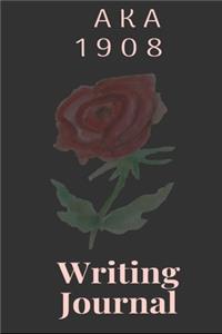 AKA Pink Tea Rose Writing Journal