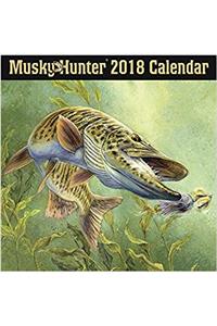 Musky Hunter 2018 Wall Calendar