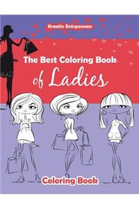 Best Coloring Book of Ladies Coloring Book