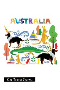 Australia Kids Travel Journal