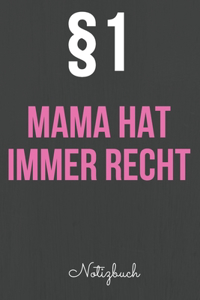 Mama hat immer Recht