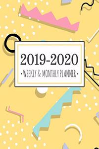 2019-2020 Weekly & Monthly Planner