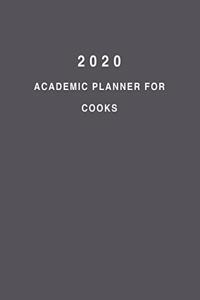 2020 Academic Planner For Cooks