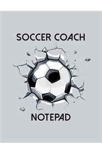 Soccer Coach Notepad