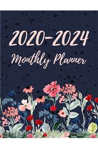 2020-2024 Monthly Planner