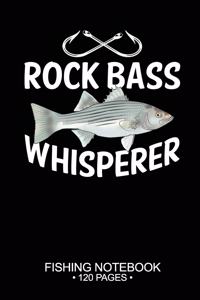 Striped Bass Whisperer Fishing Notebook 120 Pages