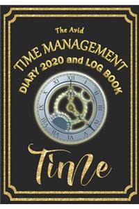 The Avid Time Management Diary 2020 and Log Book