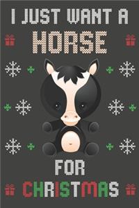 I Just Want A Horse For Christmas