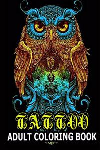 Tattoo Adult Coloring Book