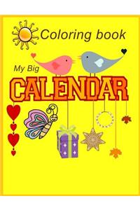 My Big Calendar Coloring Book