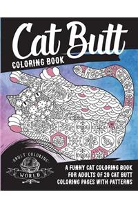 Cat Butt Coloring Book