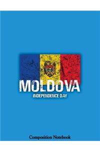 Moldova Independence Day Composition Notebook