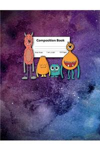 Composition Book Wide Ruled 7.44