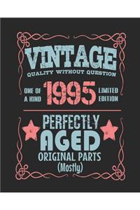 Vintage Quality Without Question One of a Kind 1995 Limited Edition Perfectly Aged Original Parts Mostly