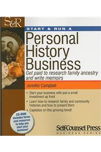 Start & Run a Personal History Business