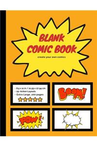 Blank Comic Book