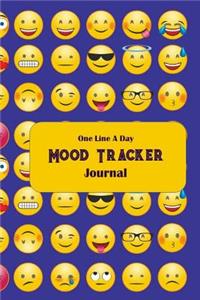 One Line a Day Mood Tracker Journal
