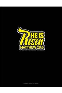 He Is Risen - Matthew 28