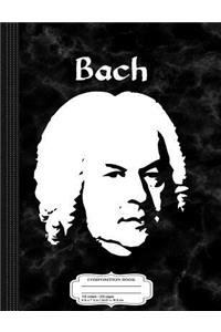 Vintage Front Bach Composition Notebook