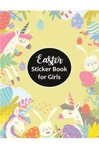 Easter Sticker Book for Girls