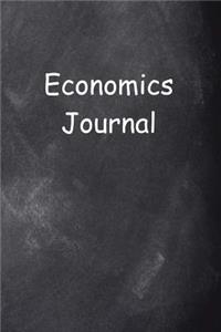 Economics Journal Chalkboard Design