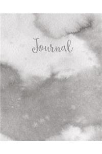 Bullet Dot Grid Journal - Watercolor Collection (Grey)