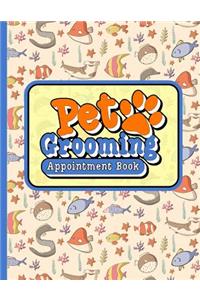 Pet Grooming Appointment Book