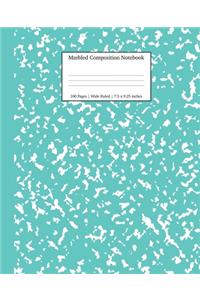 Marbled Composition Notebook