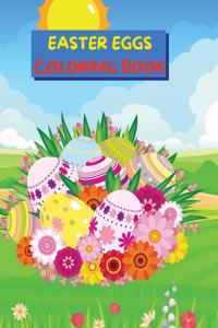 Easter Eggs Coloring Book