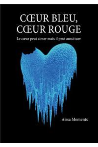 Coeur bleu coeur rouge