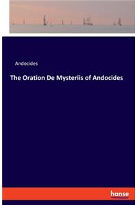 Oration De Mysteriis of Andocides