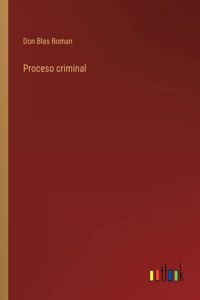 Proceso criminal