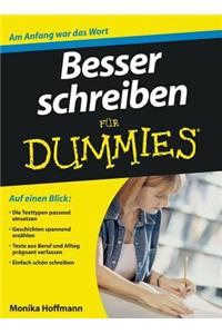 Besser Schreiben Fur Dummies