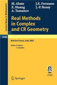 Real Methods in Complex and Cr Geometry