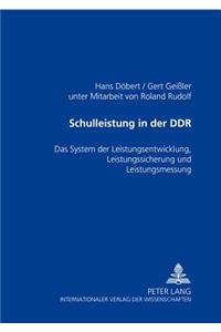 Schulleistung in Der Ddr