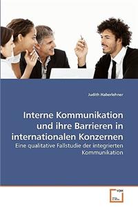 Interne Kommunikation und ihre Barrieren in internationalen Konzernen