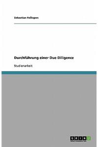 Durchführung einer Due Diligence