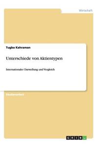 Unterschiede von Aktientypen