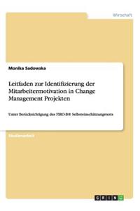 Leitfaden zur Identifizierung der Mitarbeitermotivation in Change Management Projekten